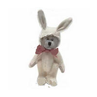 Hopley F. Wuzzie-Boyds Bears Easter Bunny Rabbit Hare Pin #599919