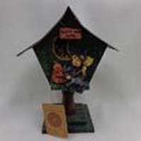 Griselda's Haunted Birdhouse...The Perfect Perch-Boyds Bears Resin #654432