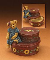 Adeline's Musical Trinket Box-Boyds Bears Bearstone #270539
