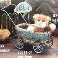 Emily's Rattan Carriage-Boyds Bears Accessory #65811