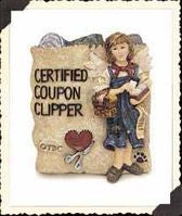 Calliope Clipsalot...Keeper of Pennies-Boyds Bears Coupon Clipper Pin #26424