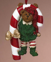 C.C. Peppermint Ornament-Boyds Bears Bearstone #257056