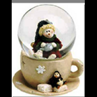Cicely...Iced Tea Party-Boyds Bears Snowman Dream Bubble #393002
