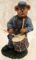 Lucas...Spirit of the South-Boyds Bears Confederate Drummer Bearstone #2277974SM  BBC Exclusive***Hard to Find***