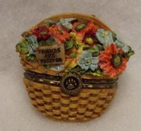 Maggie Blossombeary-Boyds Bears Treasure Box #392166LB Longaberger Exclusive