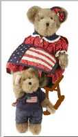Martha T. Bearyproud with Yankee Doodle-Boyds Bears #C02190 QVC Exclusive **RARE***