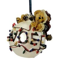 Noel Bruinski...Da Electrician-Boyds Bears Resin Ornament #25953V QVC Exclusive
