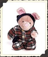 Piglet-Boyds Bears #95997DSP Disney Exclusive Pooh's Cozy Holiday