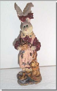 Wendy Willowhare & Pip a Tisket a Tasket-Boyds Bears Bunny Rabbit Hare Folkstone #28401