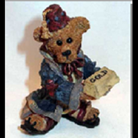 Wilson as Melchoir with Gold-Boyds Bears Nativity Bearstone #2404