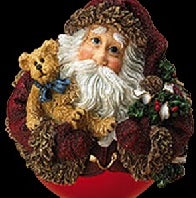 Woodland Santa-Boyds Bears Resin Ornament #733360